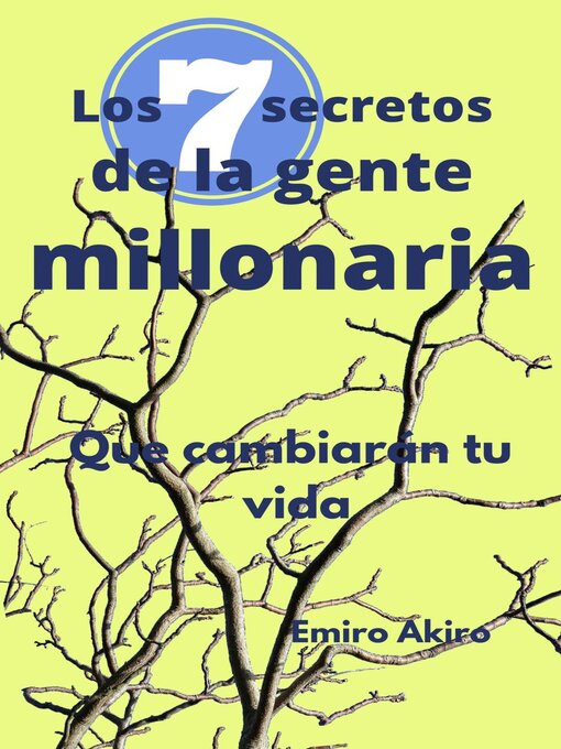Cover image for Los siete secretos de la gente millonaria